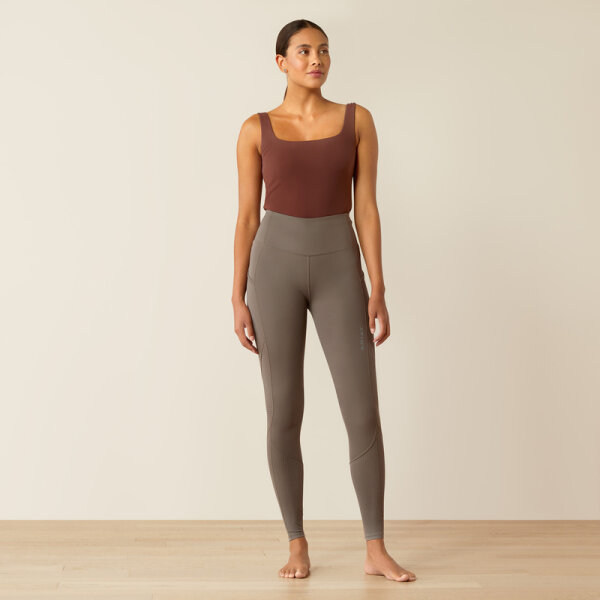 Ariat Damen Reitleggings BREATHE EOS Halfgrip, plum grey
