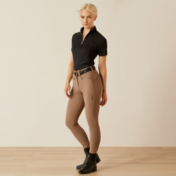 Ariat Damen Funktionsshirt SOQUEL ¼ Zip, black