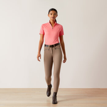 Ariat Damen Funktionsshirt SOQUEL ¼ Zip, coral paradise