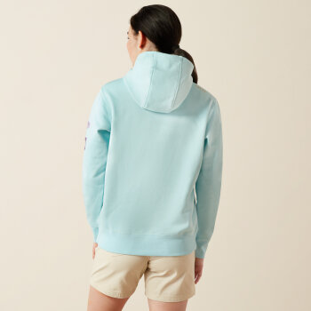 Ariat Damen Hoodie REBAR GRAPHIC, aquatic