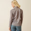 Ariat Damen Shirt SUNSTOPPER 3.0 ¼ Zip, silver sconce fern