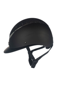 HKM Reithelm ALARION DIAMOND schwarz/silber