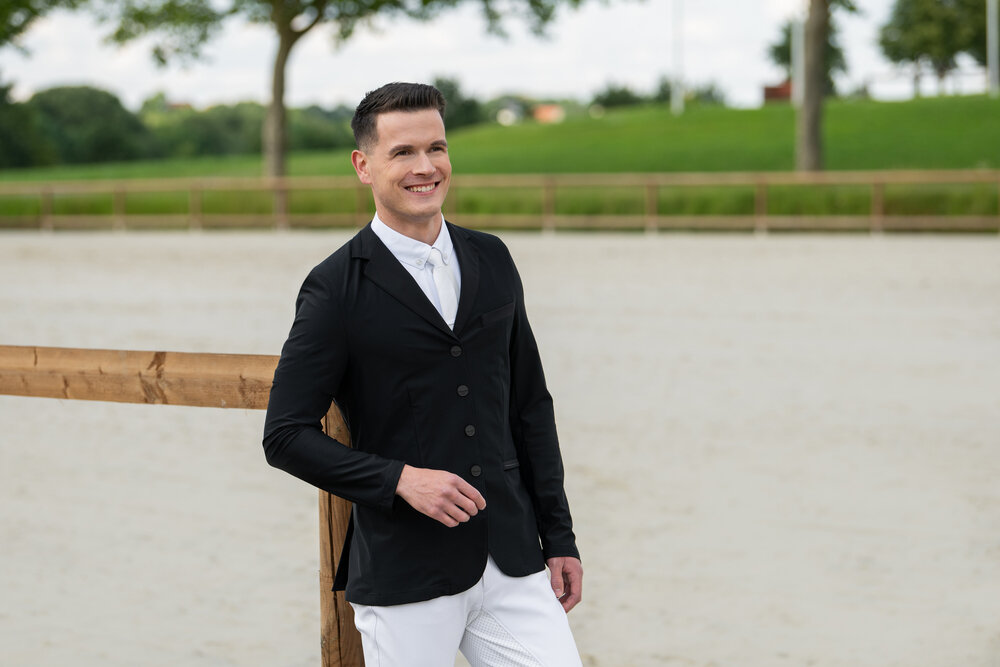 Pikeur Herren Sakko LUIS MESH 7600, black 48