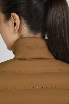 Pikeur Damen Hybridweste 7003, golden caramel