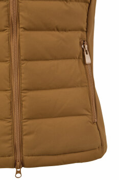 Pikeur Damen Hybridweste 7003, golden caramel