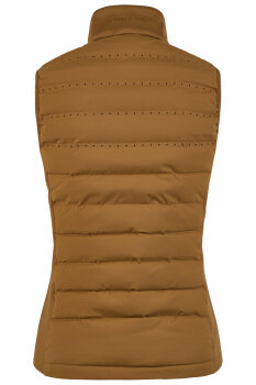 Pikeur Damen Hybridweste 7003, golden caramel