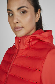 Pikeur Damen Hybridjacke 7043, red flame