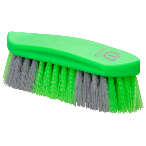 Imperial Riding Wurzelbürste hart, groß, 2-farbig IRH neon green