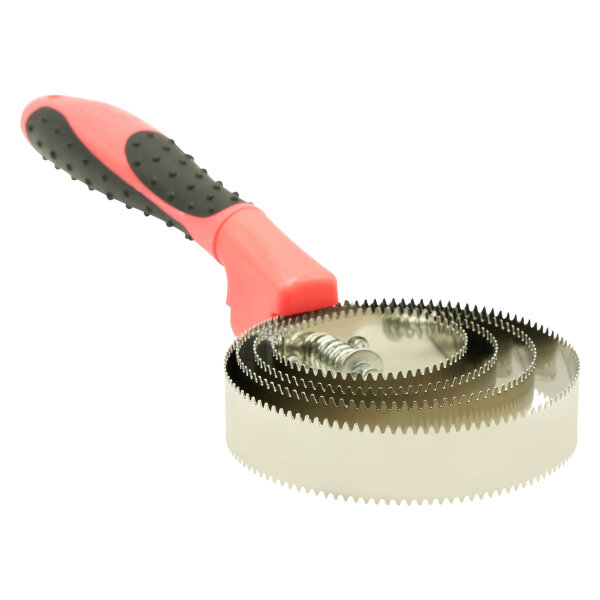 Imperial Riding Federstriegel IRH GRIPPY diva pink