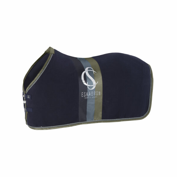 Eskadron Abschwitzdecke FLEECE STRIPE Classic Sports 25 S/S navy