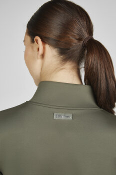 Eskadron Damen ZIP-SHIRT Classic Sports 25 S/S dusty olive