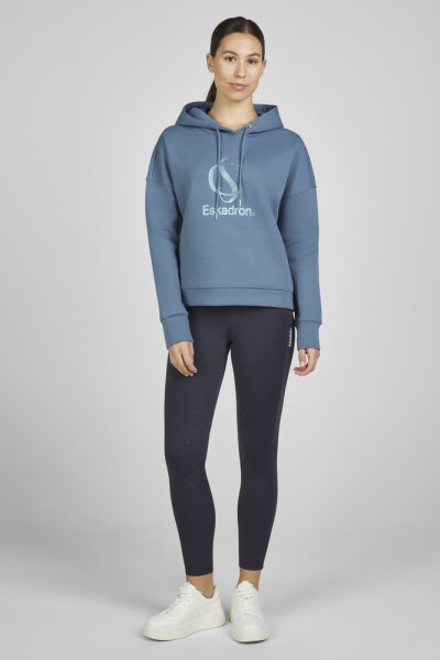 Eskadron Damen Swaeter HOOD Classic Sports 25 S/S steel blue