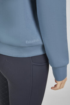 Eskadron Damen Swaeter HOOD Classic Sports 25 S/S steel blue