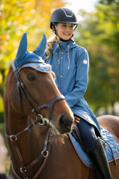 HKM Damen Reitjacke OHIO rauchblau XL