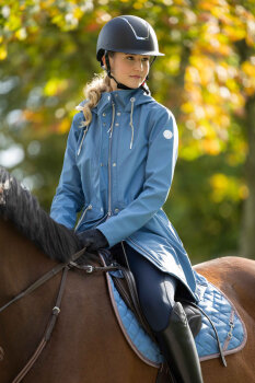 HKM Damen Reitjacke OHIO rauchblau XL