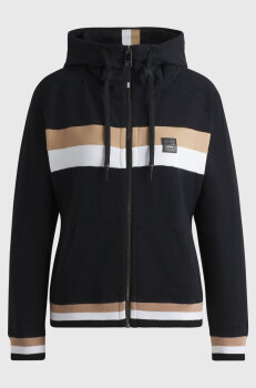 Boss Equestrian Damen Zip Hoodie RIVA black