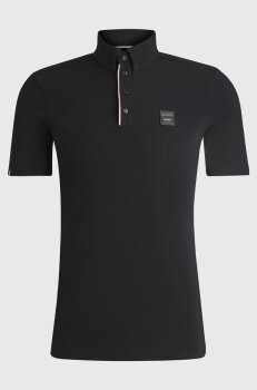 Boss Equestrian Herren Trainingsshirt Stripes MATT black