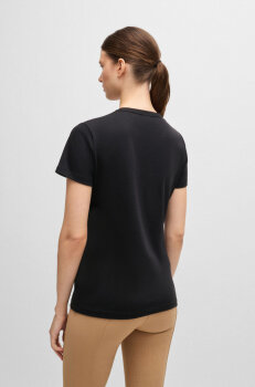 Boss Equestrian Damen T-Shirt Logo MAYA black