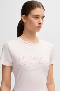 Boss Equestrian Damen T-Shirt Logo MAYA pearl