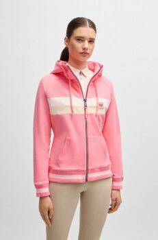 Boss Equestrian Damen Zip Hoodie RIVA pink