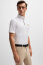 Boss Equestrian Herren Turniershirt Pique MATT white