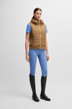 Boss Equestrian Damen Steppweste FALLY camel