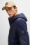 Boss Equestrian Cap LEATHER VINTAGE PATCH sand