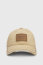 Boss Equestrian Cap LEATHER VINTAGE PATCH sand