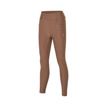 Kingsland Damen Reitleggings A-Shape F-Grip KLkristin, brown acorn