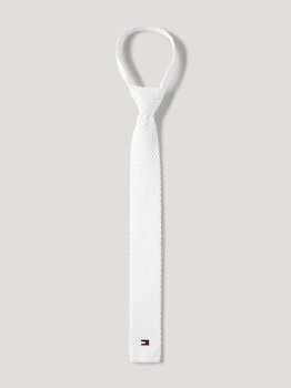 Tommy Hilfiger Krawatte ADAM optic white