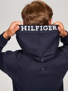 Tommy Hilfiger Flag Hoodie BERKSHIRE desert sky