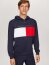 Tommy Hilfiger Flag Hoodie BERKSHIRE desert sky