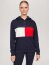 Tommy Hilfiger Flag Hoodie BERKSHIRE desert sky