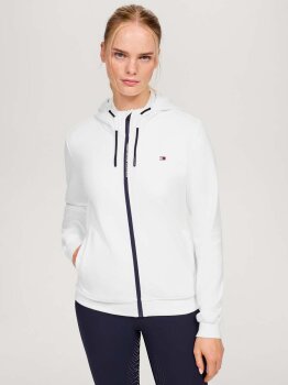 Tommy Hilfiger Damen Zip-Hoodie KINGSTON ecru