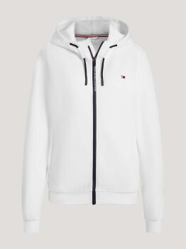 Tommy Hilfiger Damen Zip-Hoodie KINGSTON ecru M