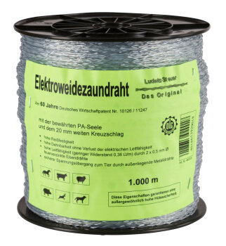 Kerbl Original Steuer-Litze, 1.000m