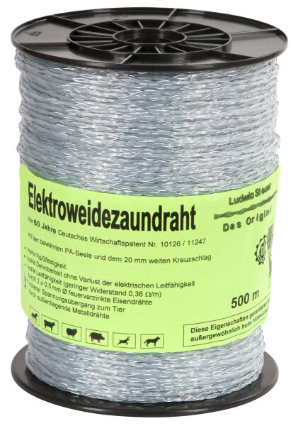 Kerbl Original Steuer-Litze, 500m