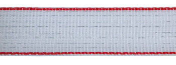 AKO Band TopLine Plus, 200m, 40mm, weiß/rot, 10 x 0,3mm TriCOND