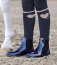 E.L.T Kinder Reitsocken GLITTER KIDS, zartrosa/mint/nachtblau, 3er Pack