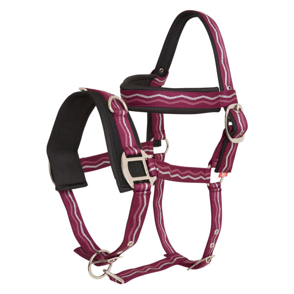 Imperial Riding Kappzaum IRH rose-bordeaux-silver