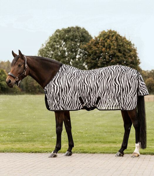 Waldhausen Fliegendecke ZEBRA Kreuzbegurtung