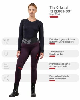 ea.St REGGINGS® R1 Highwaist aubergine