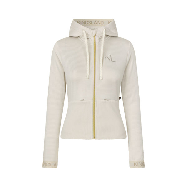 Kingsland Damen Fleecejacke KLnena, beige rainy day