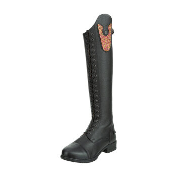 Suedwind Kinder Reitstiefel NOVA KIDS FUN POLO, schwarz