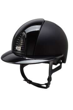 Kep Reithelm Cromo 2.0 textile black, polish black, frame, grid polish black, Polo Visor, Size M