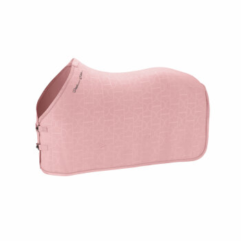Eskadron Abschwitzdecke FLEECE STAMP BIT Platinum25 soft rouge
