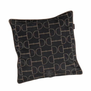 Eskadron Kissenbezug VELVET Platinum25 smoky taupe-black