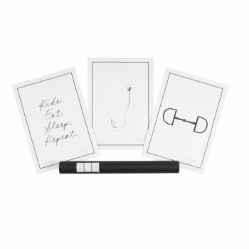 Eskadron Wandbilder SET OF 3 Platinum25 white-black