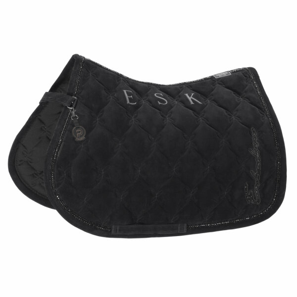 Eskadron Schabracke VELOURS CRYSTAL Platinum25 black