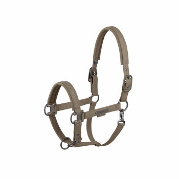 Eskadron Halfter FAUX LEATHER DOUBLE PIN Platinum25 smoky...